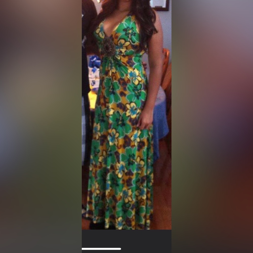 Maxi halter dress M/L size